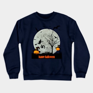 Happy Halloween day Crewneck Sweatshirt